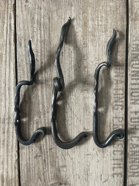 Budding Leaf Wall Hook - Pike Lake Forge