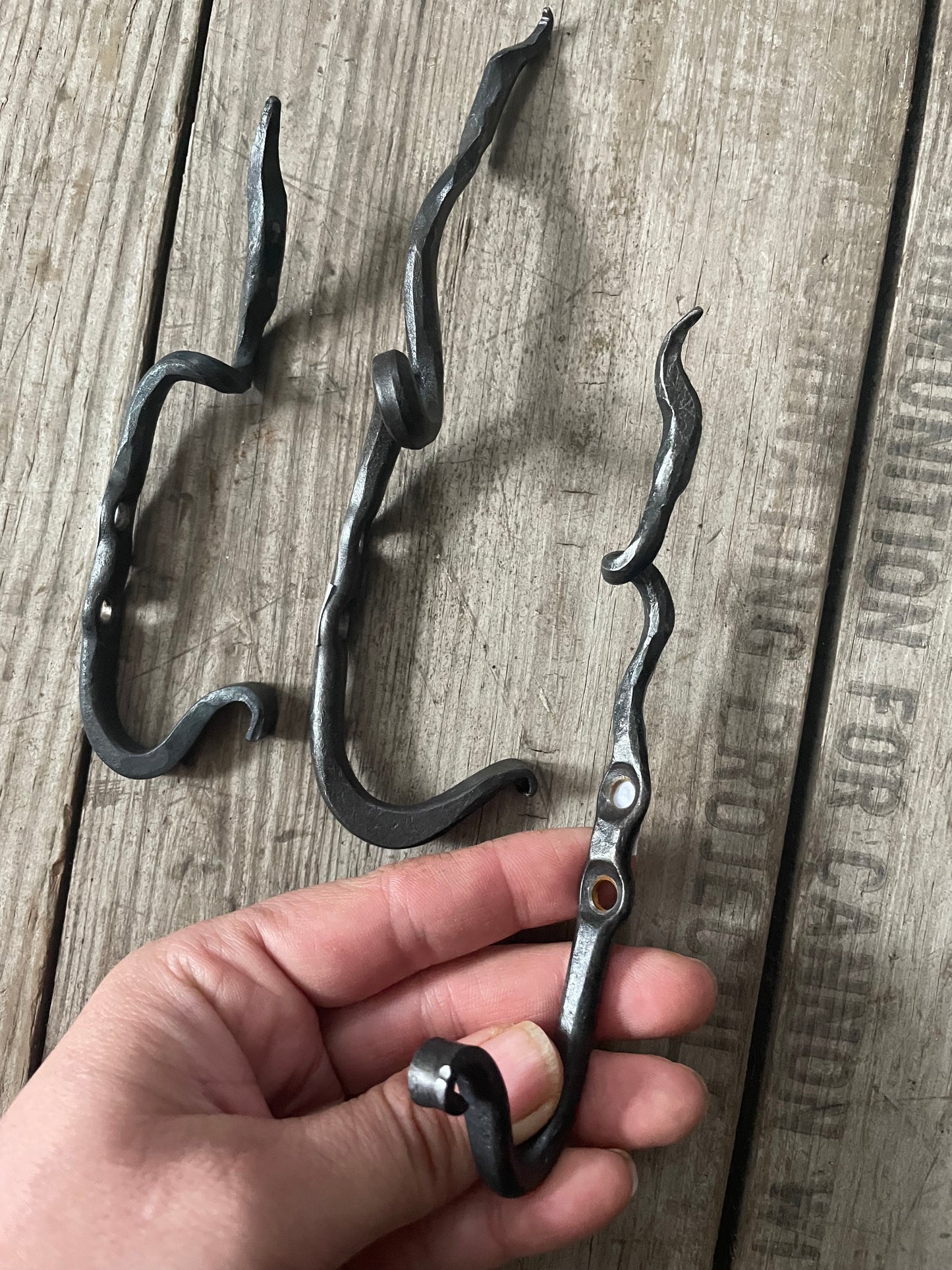 Budding Leaf Wall Hook - Pike Lake Forge