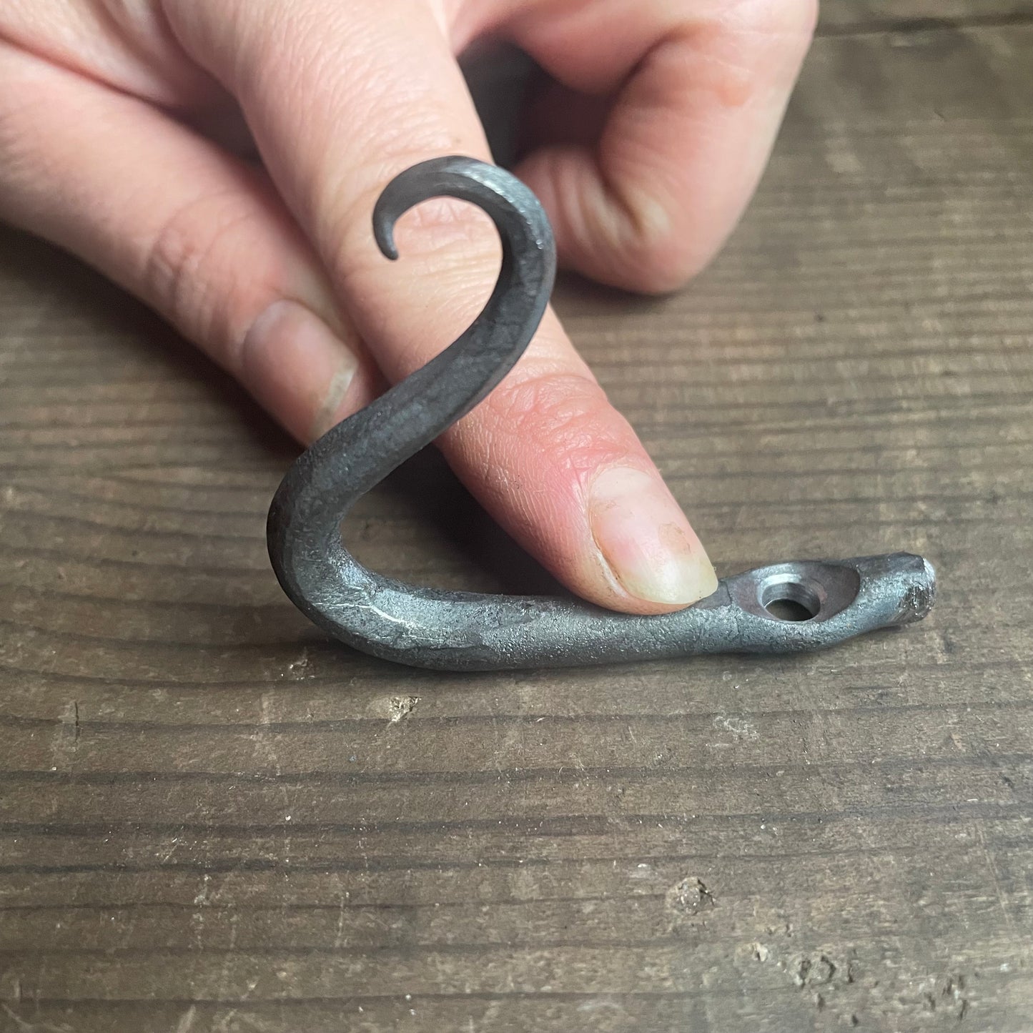 Simple Wall Hook - Pike Lake Forge